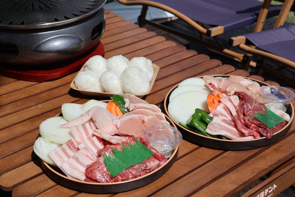 DAISEN RESORT 沢田ベースのBBQセット